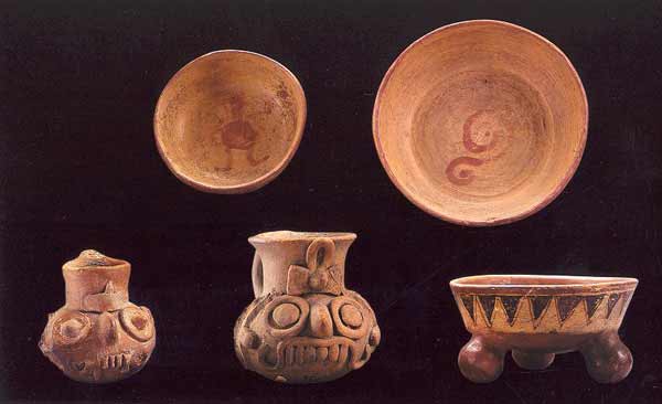 Objetos rituales de la cultura tolteca
